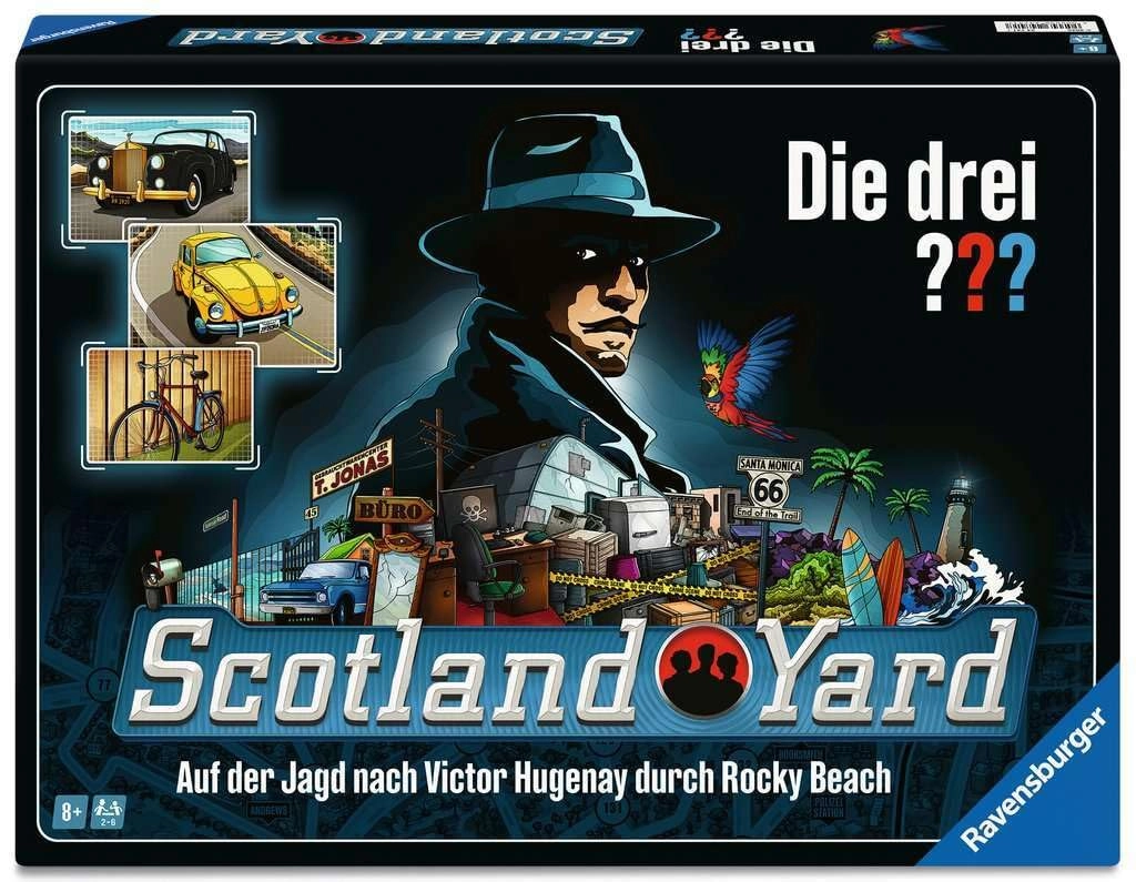 Ravensburger Die drei ??? Scotland Yard (German)