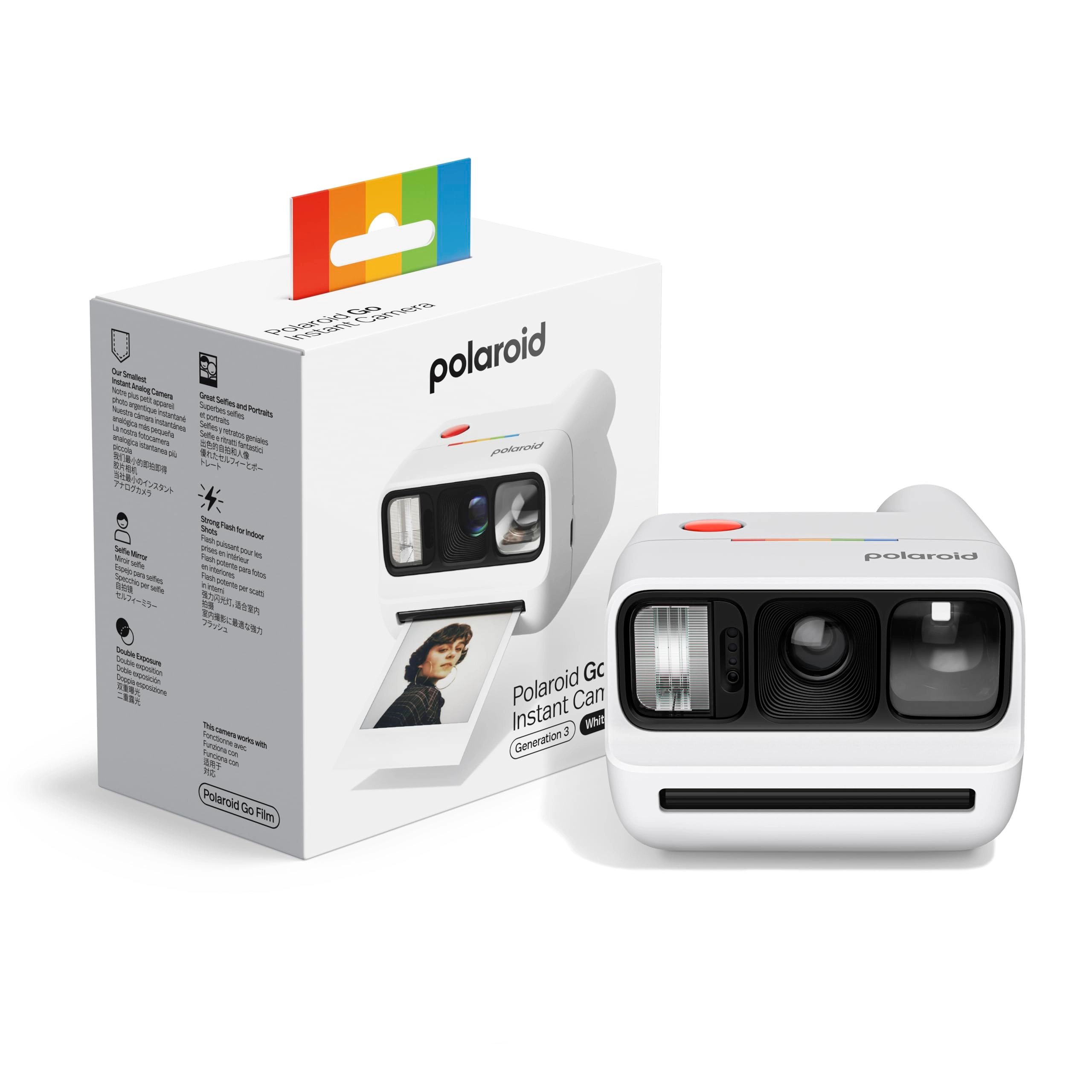 Polaroid Go Gen3 - Mini Instant Film Camera White