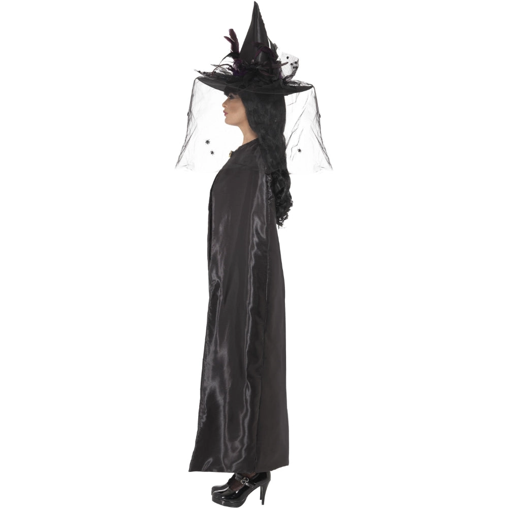 Deluxe Witch Cape - Black Women