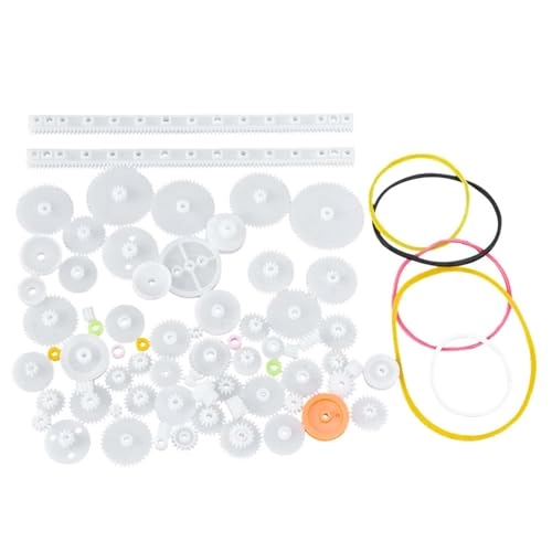 Plastic Gears Set - Erector Sets 75 pcs