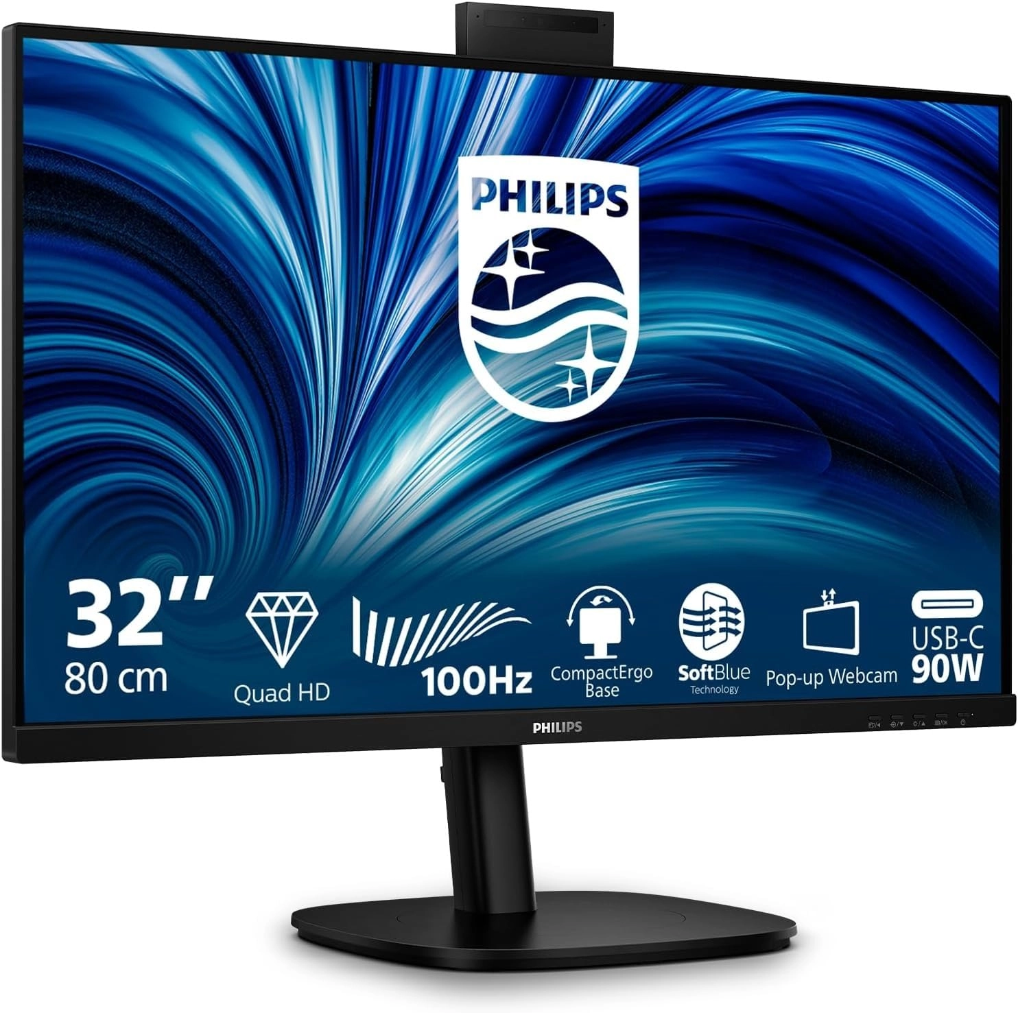 Philips 32B2U3601H - 31.5 Inches 2560 x 1440