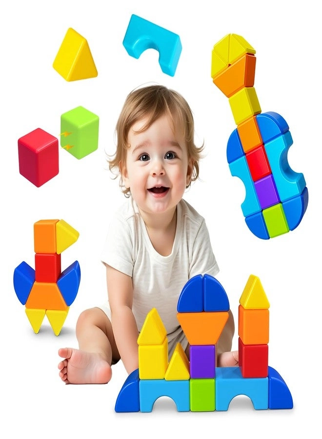 Pairez Toys Magnetic Building Blocks - 15 pcs