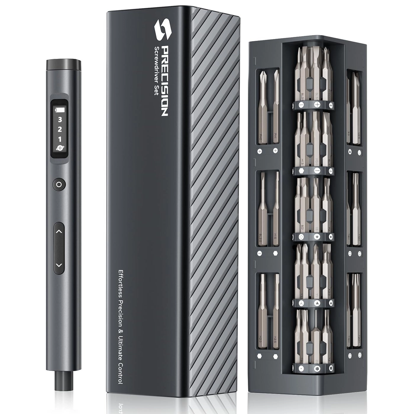 37V Magnetic Multi-Bit Screwdriver Set (57 Pcs)