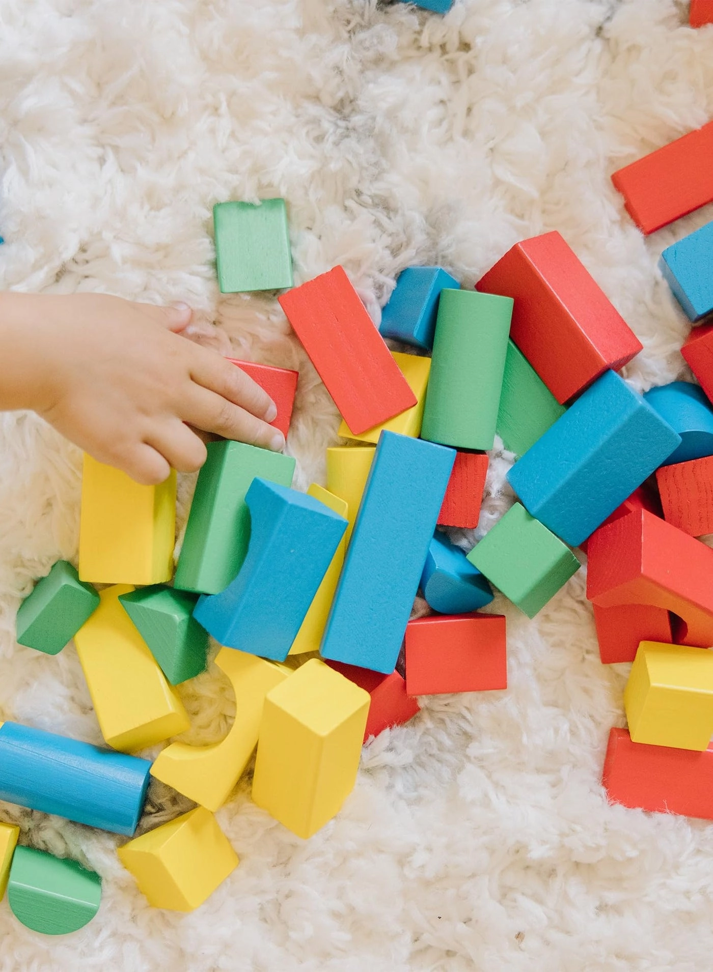 Wood Blocks Set - 1+ Years 100 pieces