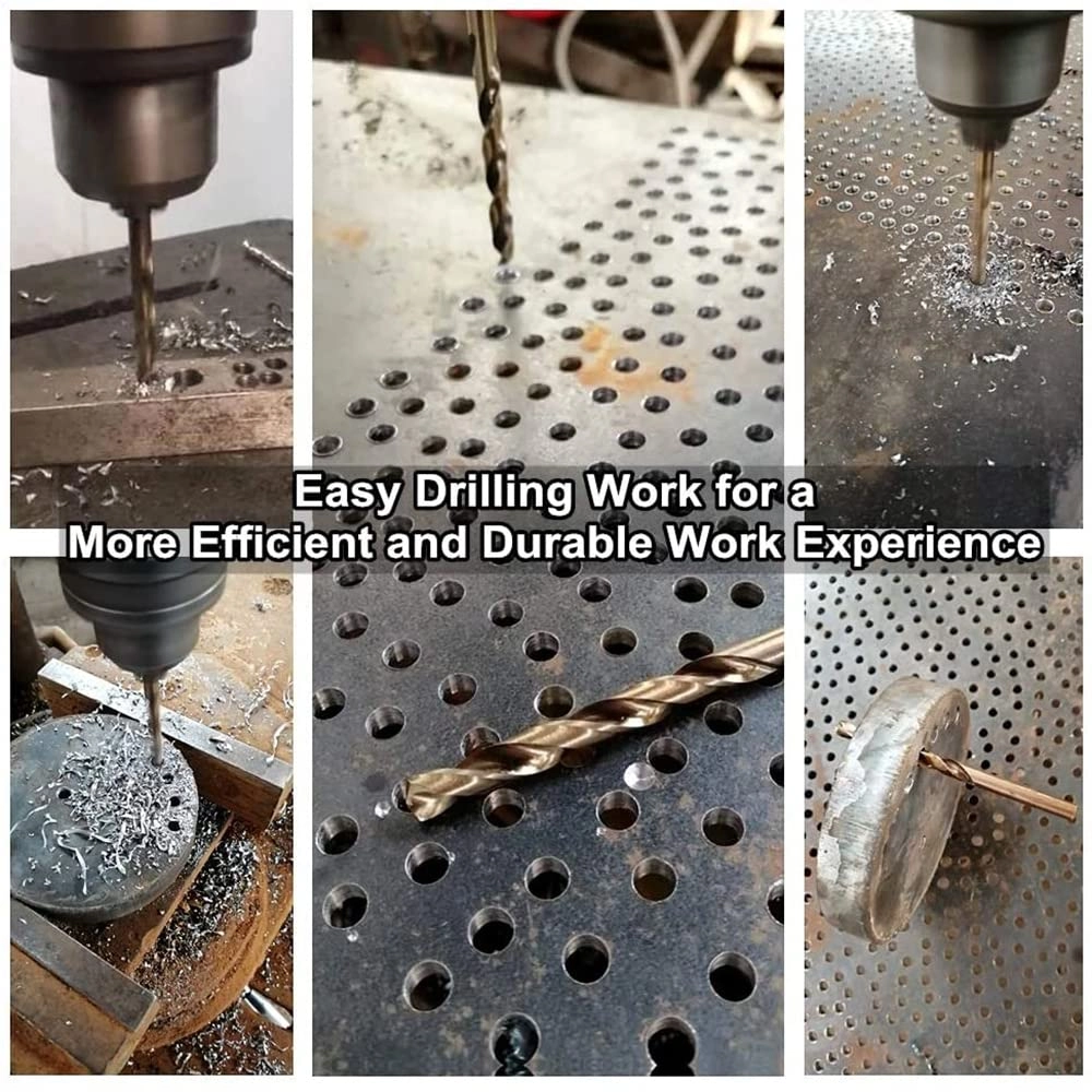 M35 Cobalt Twist Drill Bits - HSS-Co M35 Cobalt 13pcs 1.5-6.5mm