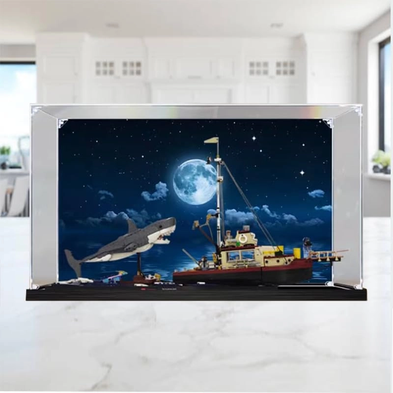 Clear Acrylic Display Case - Lego