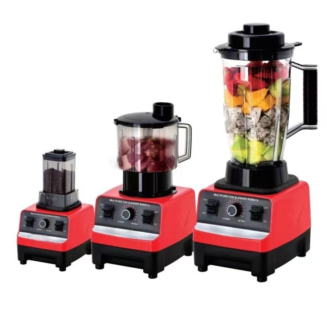 noorix 6-in-1 Food Processor & Blender Combo - 3.0L