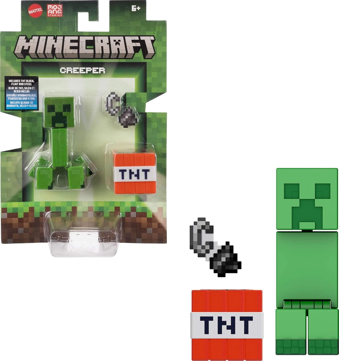 Mattel Creeper - Minecraft - 6 years 3 pieces