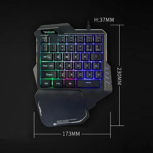 Single Hand Keypad - Wired