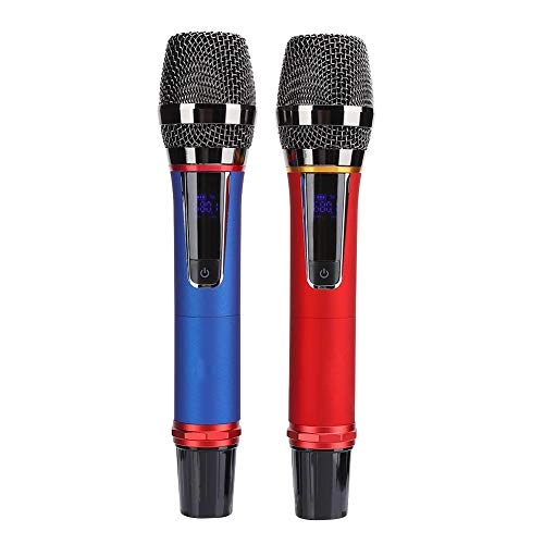 Handheld Karaoke Microphone - Wireless LED Display 2-50m Working Distance