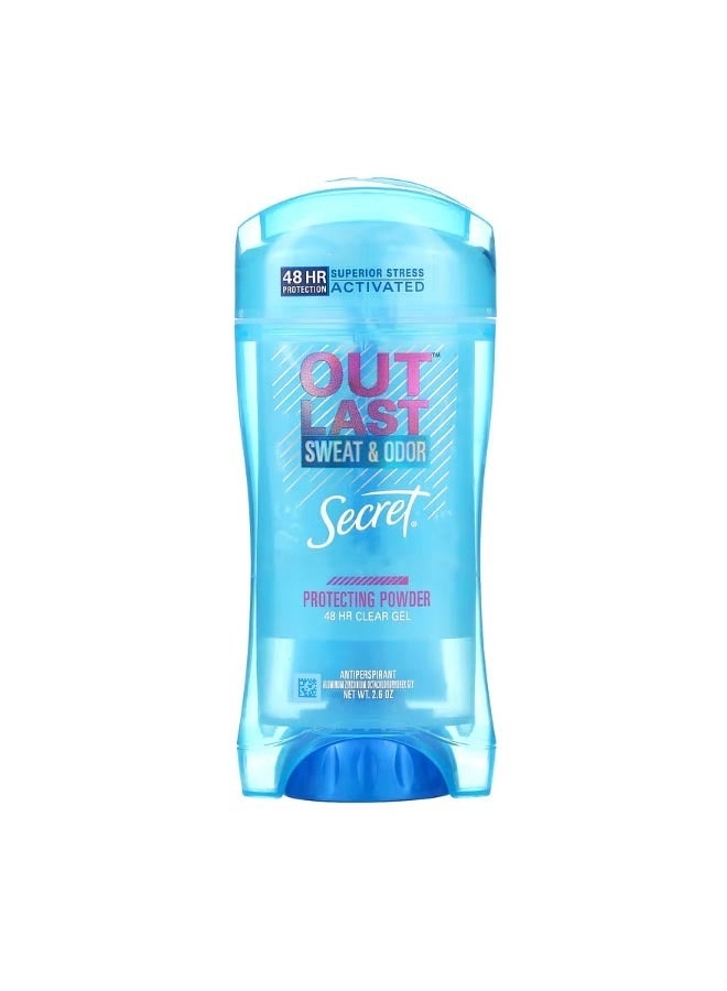 Outlast Antiperspirant and Deodorant Clear Gel - Completely Clean 200 gram