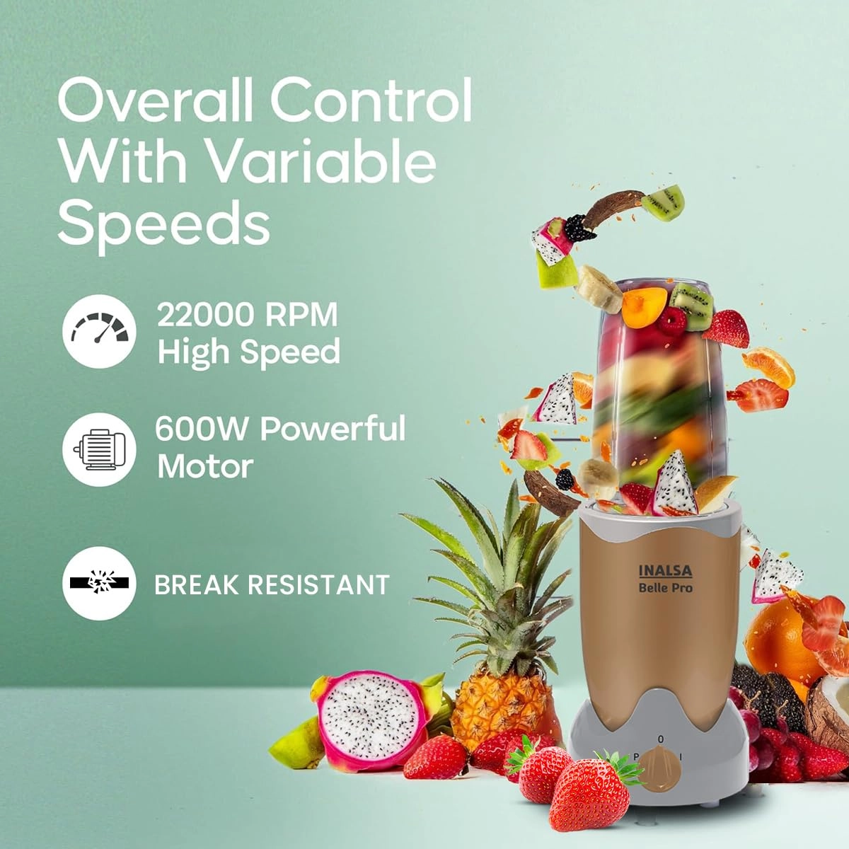 Bullet Mixer Grinder - 500ml 600 W