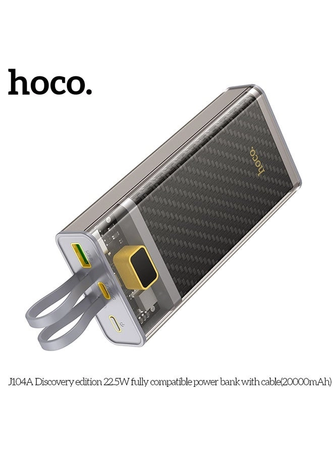 J104A - 20000mAh 22.5W Fast-Charging