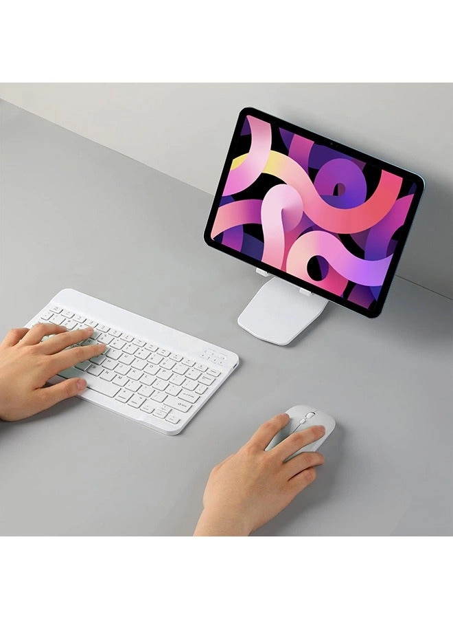 Bluetooth Keyboard & Mouse Combo - QWERTY Wireless