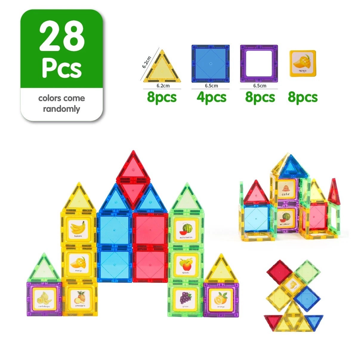 Bluejw Magnetic Building Blocks