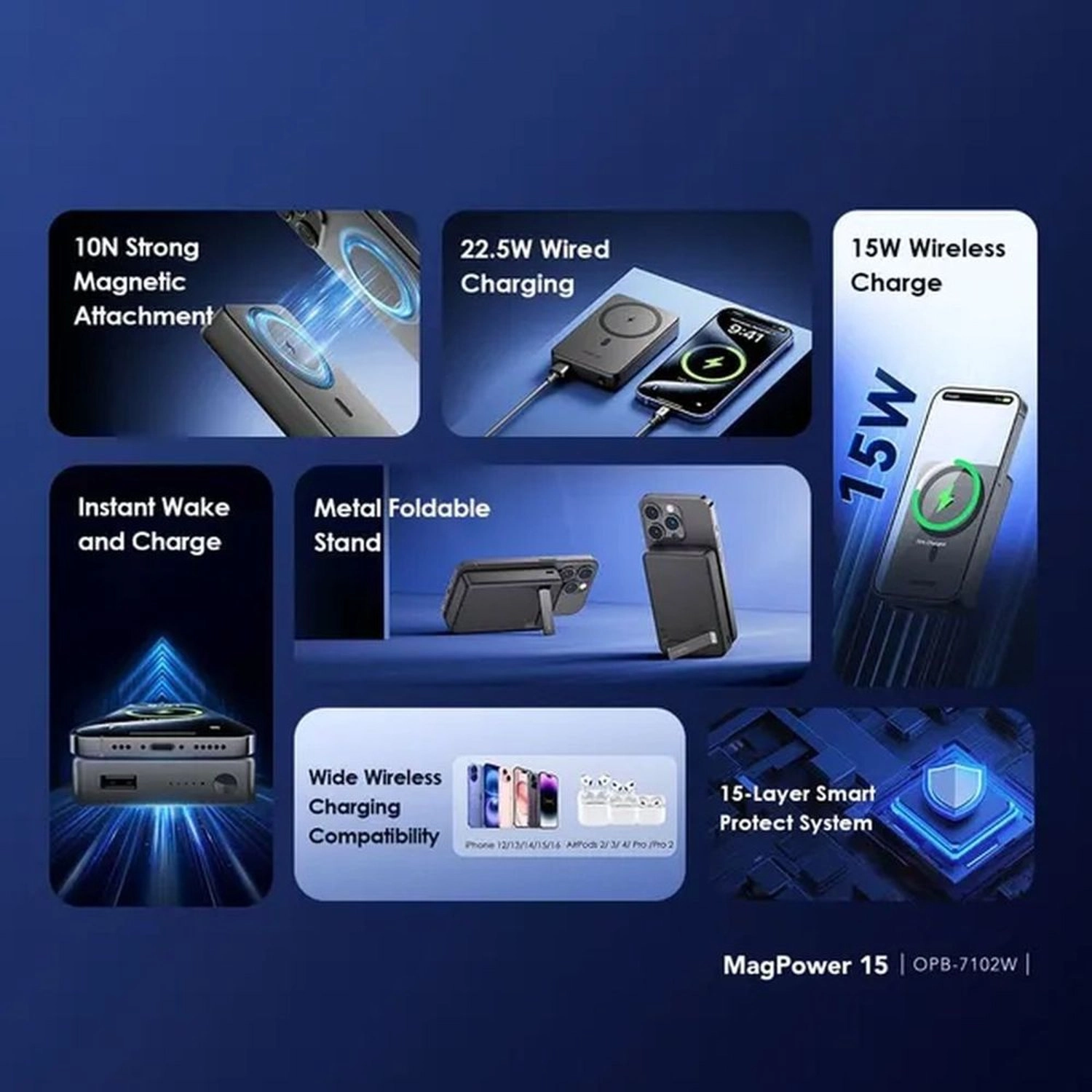 MagPower - 10000mAh 15W