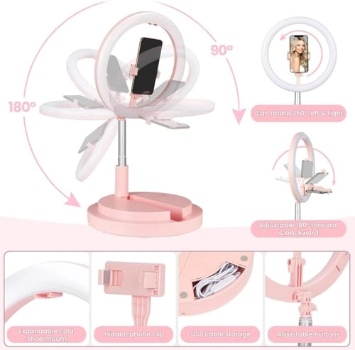 LED Selfie Ring Light - 11.8"