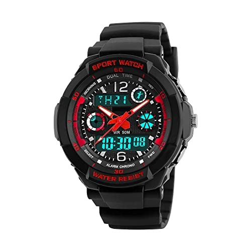Digital Watch 42mm Plastic