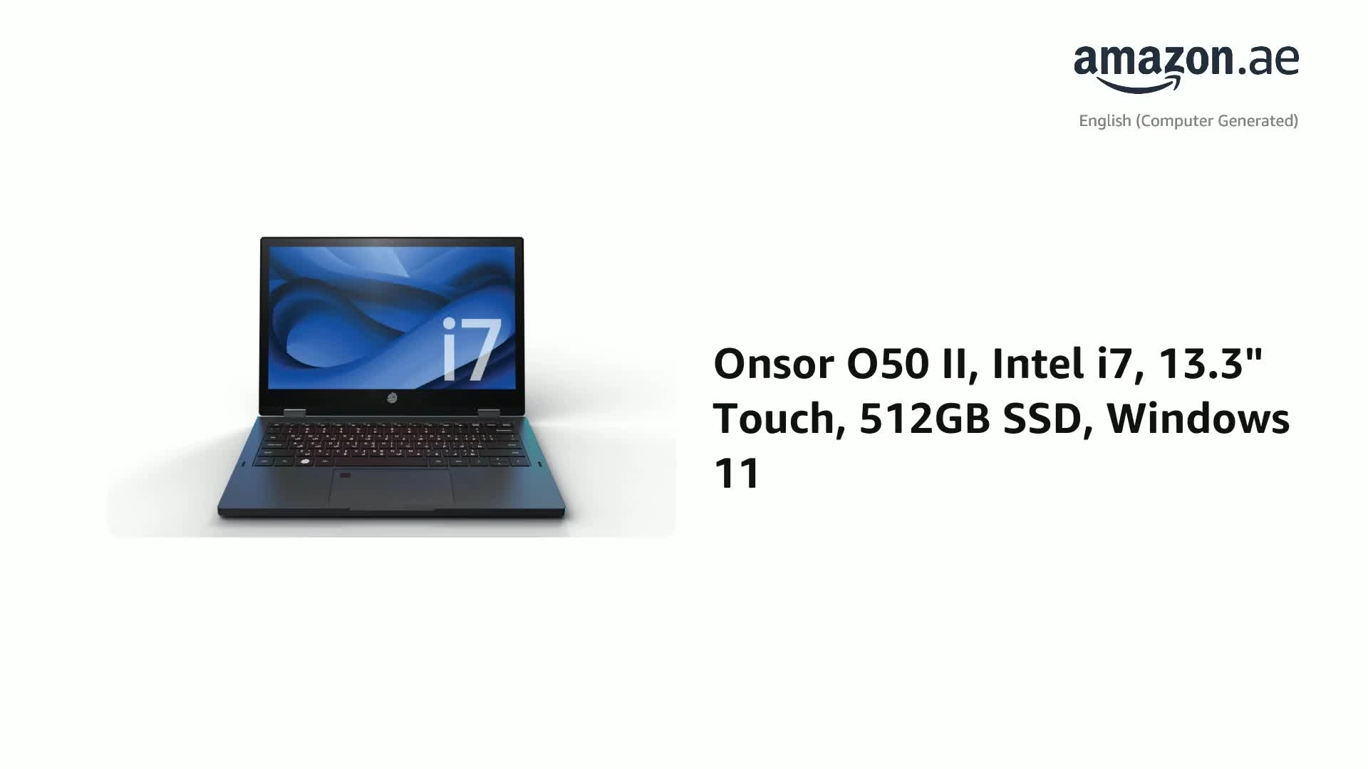 O50 II O50-T1165G78512 - 13.3'' Core i7-1165G7 8GB DDR4 512GB SSD