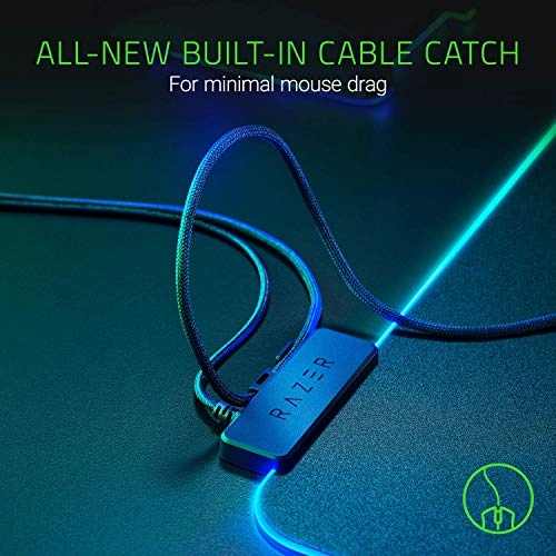 FireflyV2 Plastic Acrylic Gaming Mouse Pad - 35.5x27.4 cm