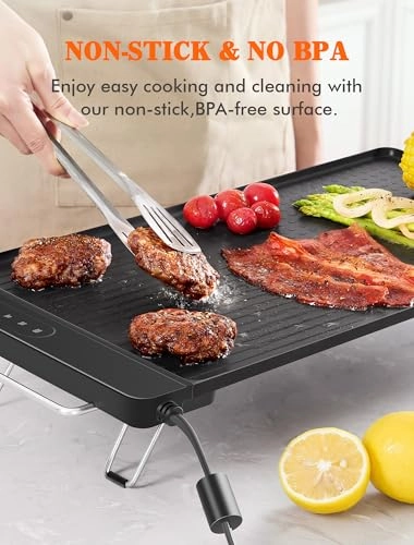 Electric Griddle - 18x10 inch