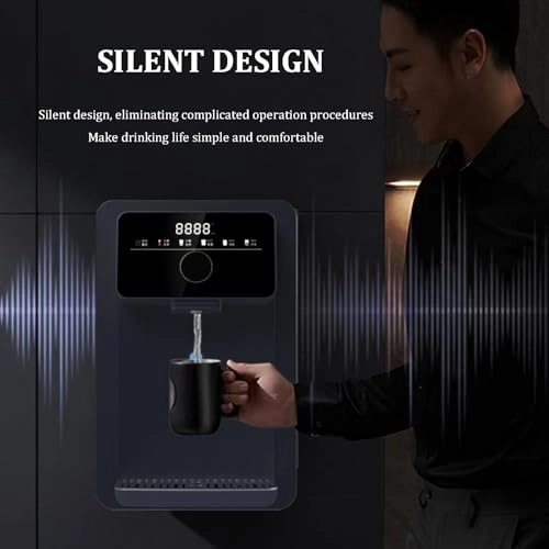 Wall-Mounted Mains Fed Unit Water Dispenser - Electronic Lock Dual Temperature Control