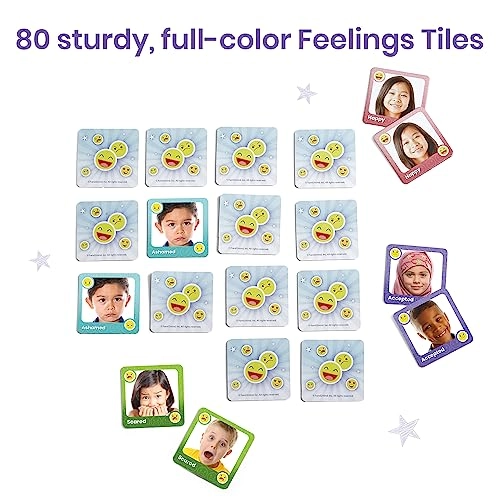 Express Your Feelings Memory Match Game - 5 - 12 years 80 pieces
