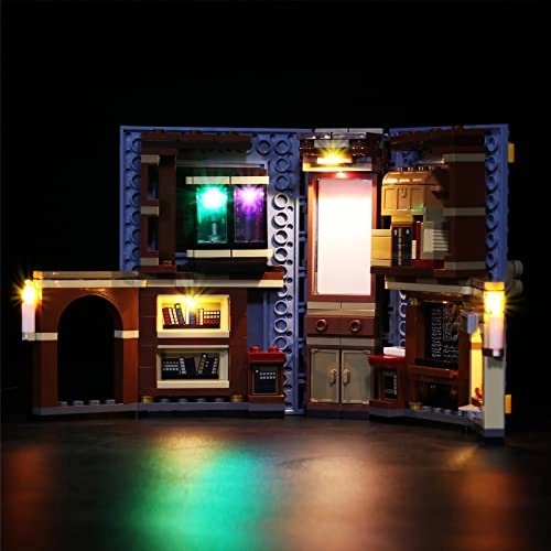 LED Lighting Set - Compatible with Lego 76384 USB Connection Lights Only
