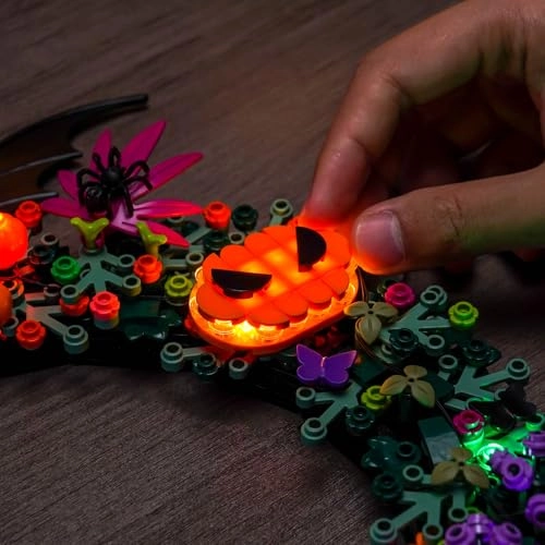 40825 Halloween Wreath - Light Kit DIY