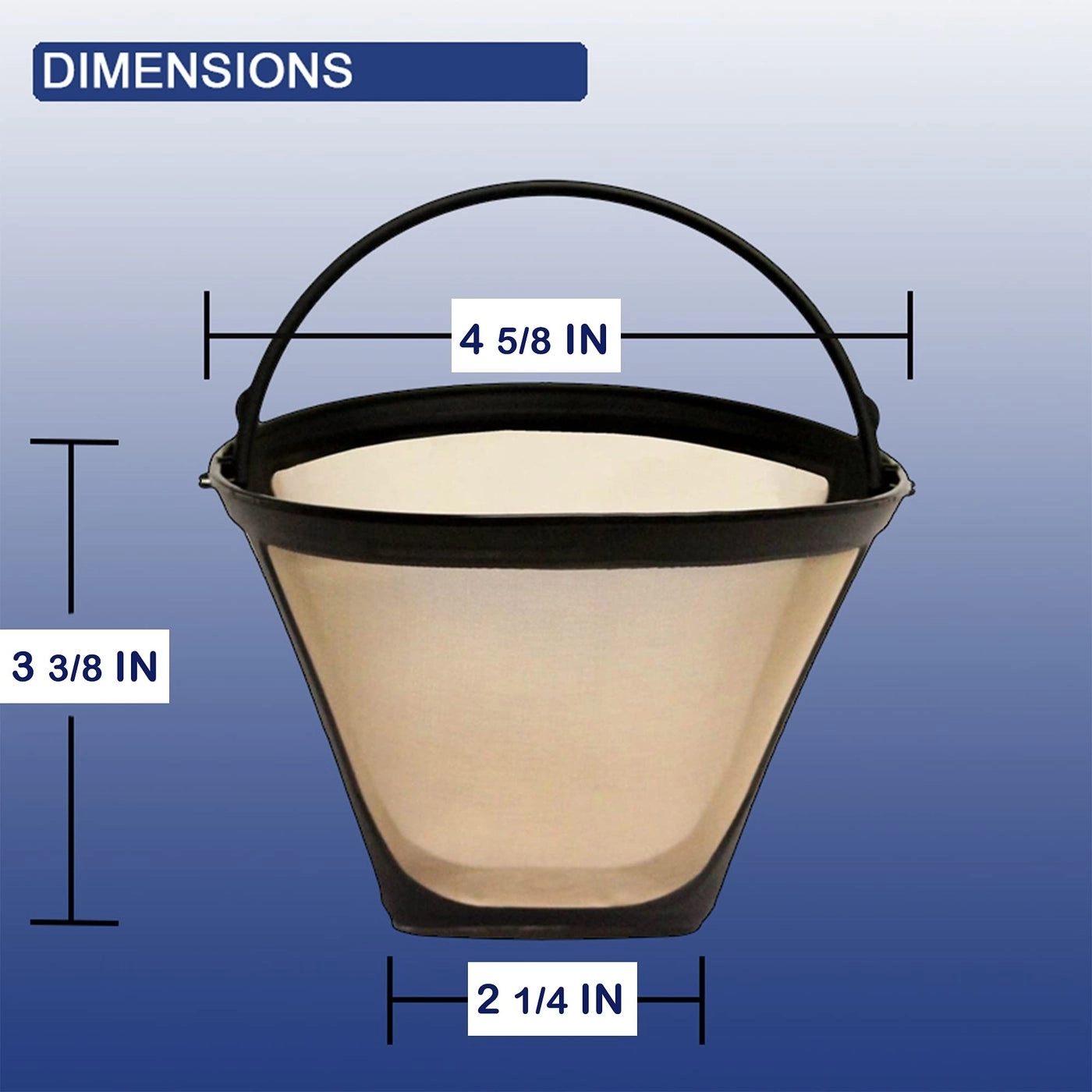 No.4 Cone Style Replacement Coffee Filter