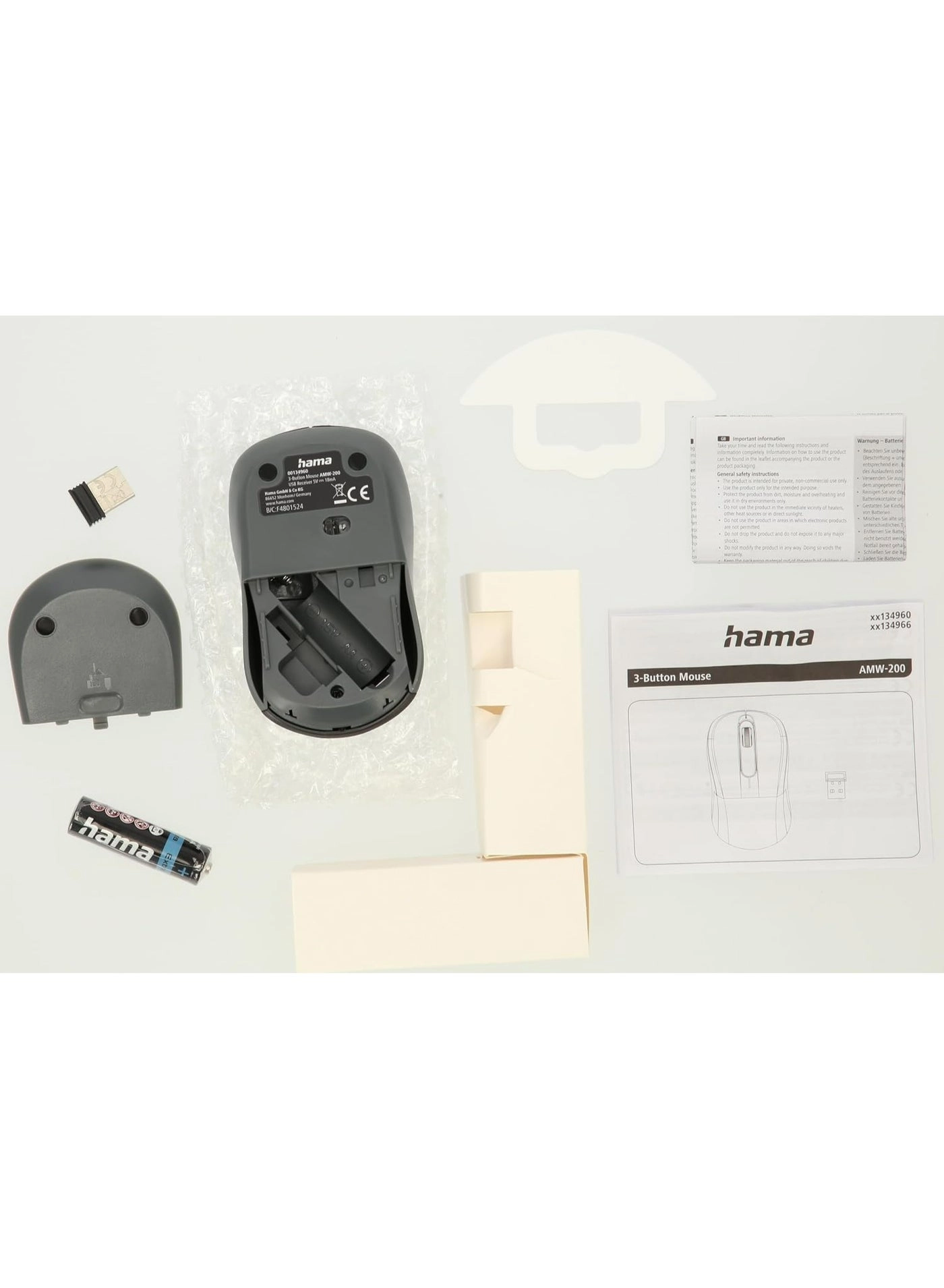 AMW-200 Optical Mouse - Wireless