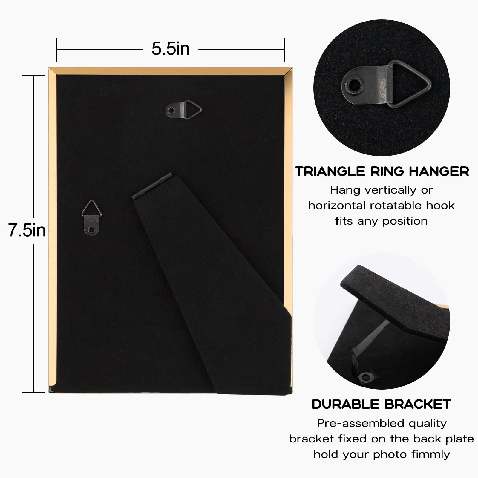 Enamel Picture Frame - 5x7 Set