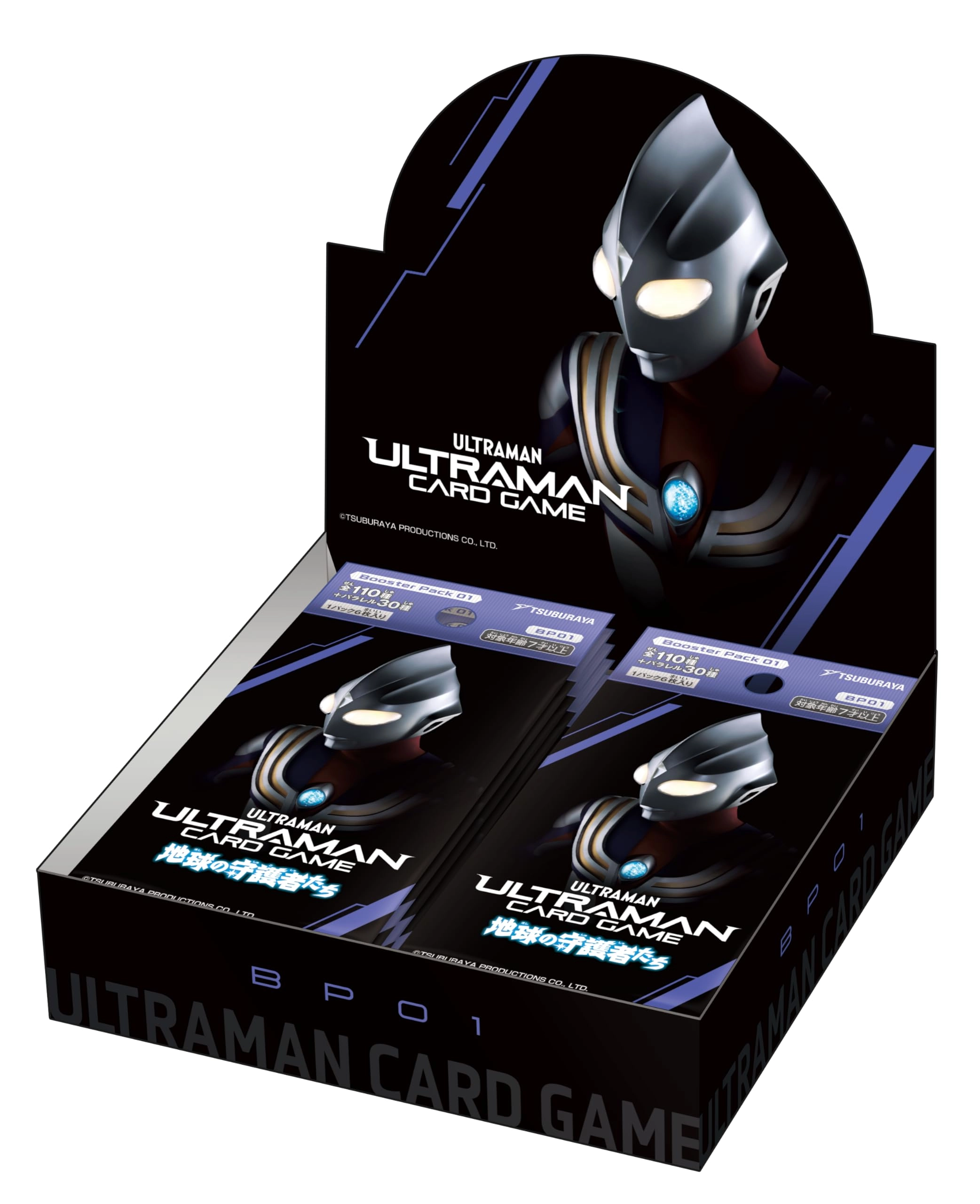 円谷プロダクション(Tsuburaya) Ultraman Card Game Booster Pack 01 - 24 pcs