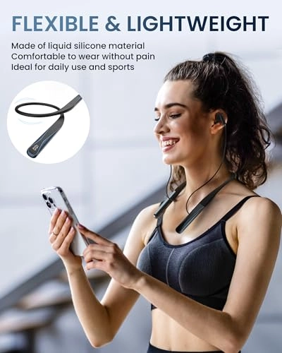 Neckband Headphones Wireless Earbud
