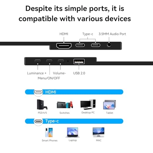 Touchscreen Portable Monitor - US-14inch 14 Inches 1920x1200