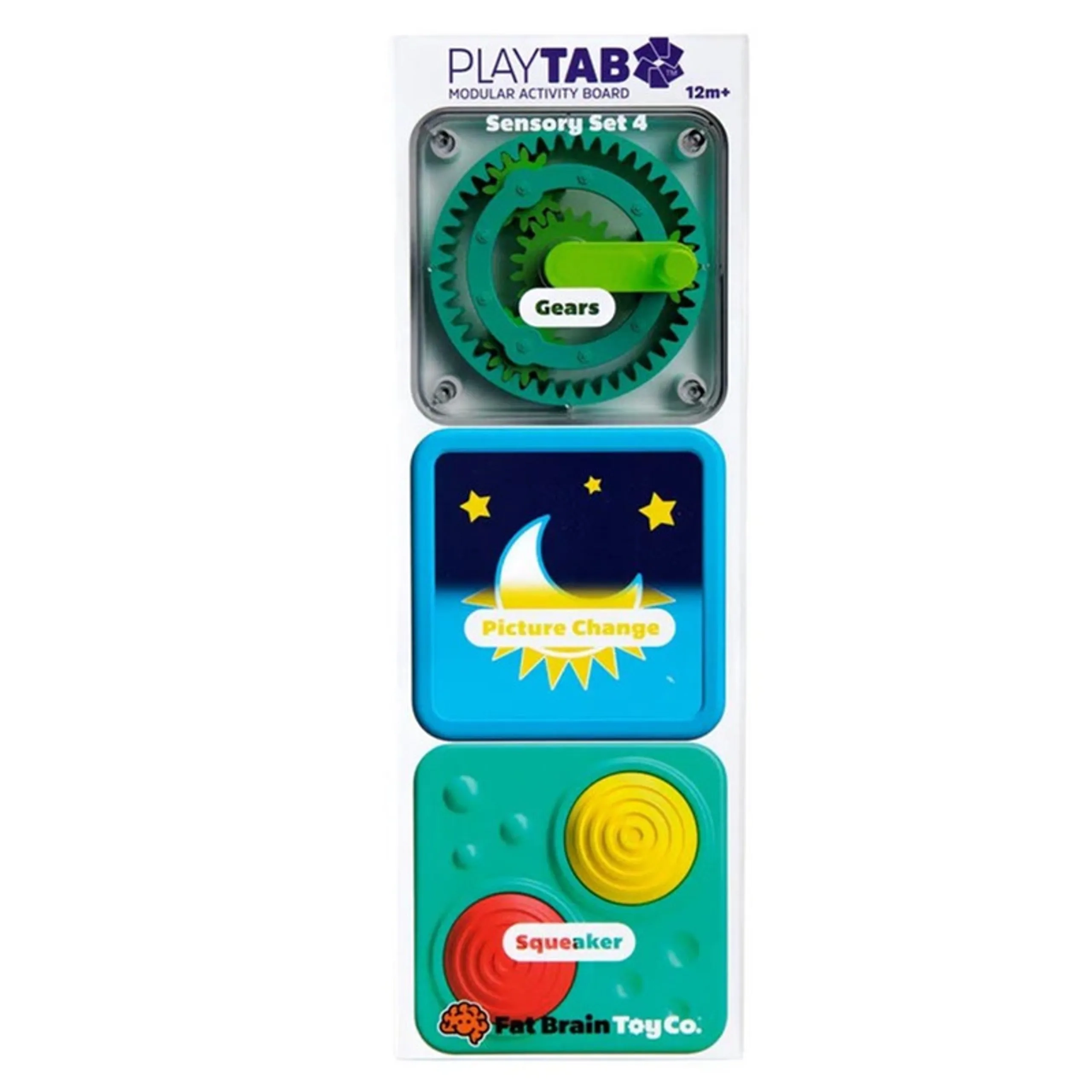Fat Brain Toy Co. Playtab Sensory Set 4 - 12 months & above 3 pieces