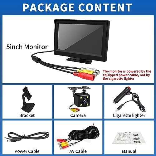 Backup Camera - Night vision Wired