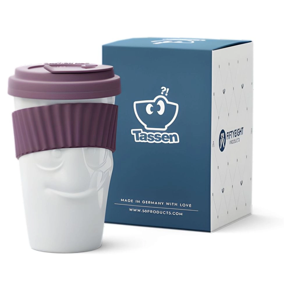 58 PRODUCTS Porcelain Tassen Tasty To Go Mug - 400ml