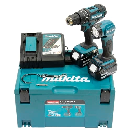 DHP482 - 18V 3.0Ah + DML815