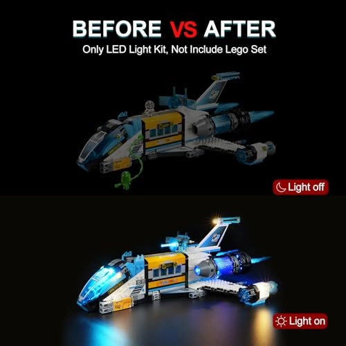 LED Light Kit for LEGO Dreamzzz Mr. Oz Space Bus 71460