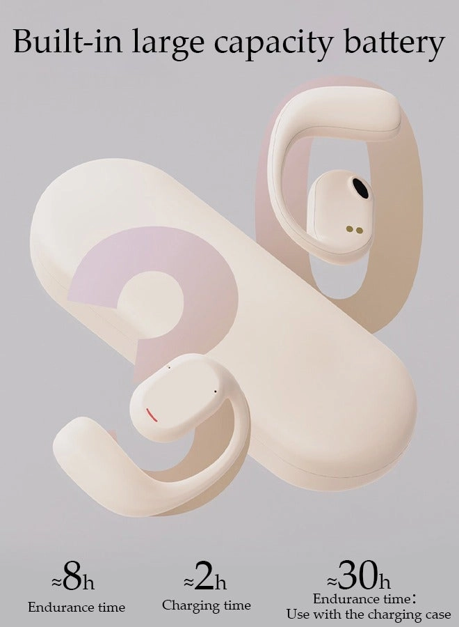 Clip On Bluetooth Earphones Wireless Earbud