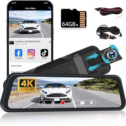 Rear View Mirror Camera - 1080p
