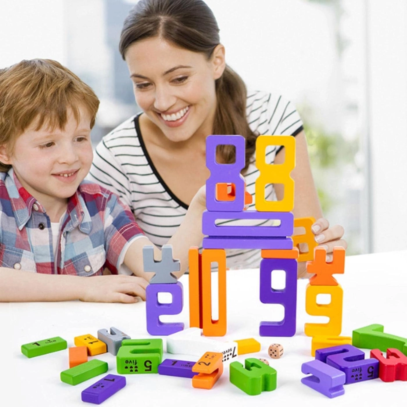 Number Building Block - Over 3 Years Old 28 pieces