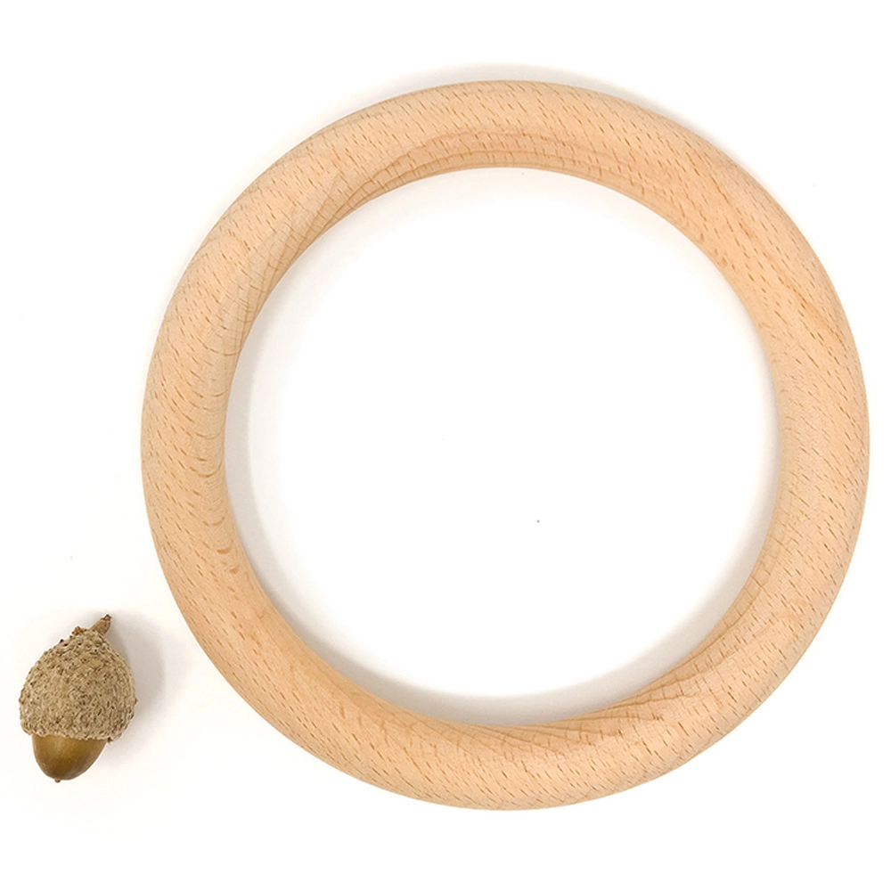 Wooden Big Hoops - Suitable for 6 months and above