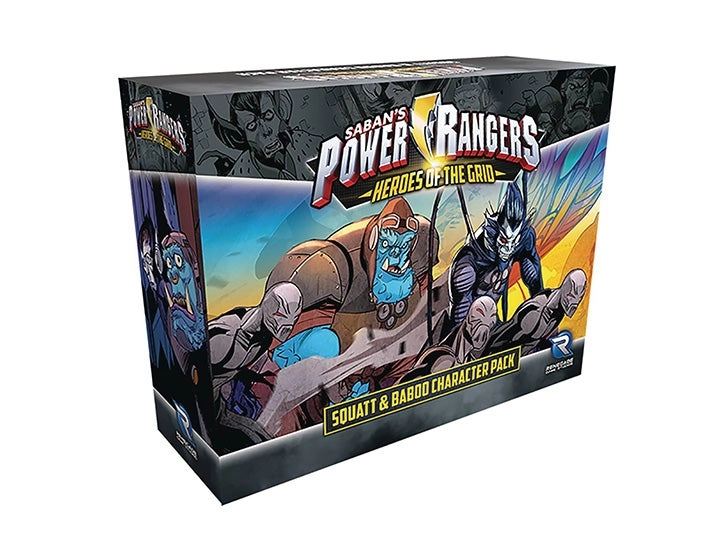Power Rangers: Heroes Of The Grid: Squat And Baboo