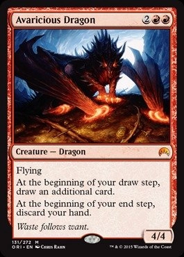 Wizards of the Coast Magic: The Gathering: Avaricious Dragon - Origins