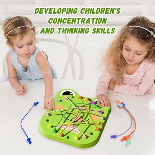 Rope Puzzle - Frog Green