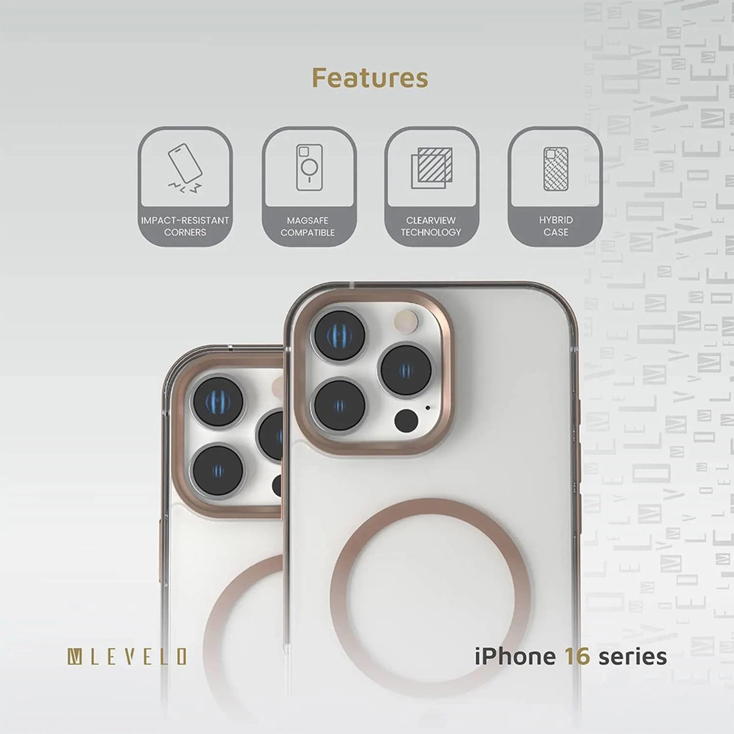 Claire Bumper Case with MagSafe for iPhone 16 Pro Max