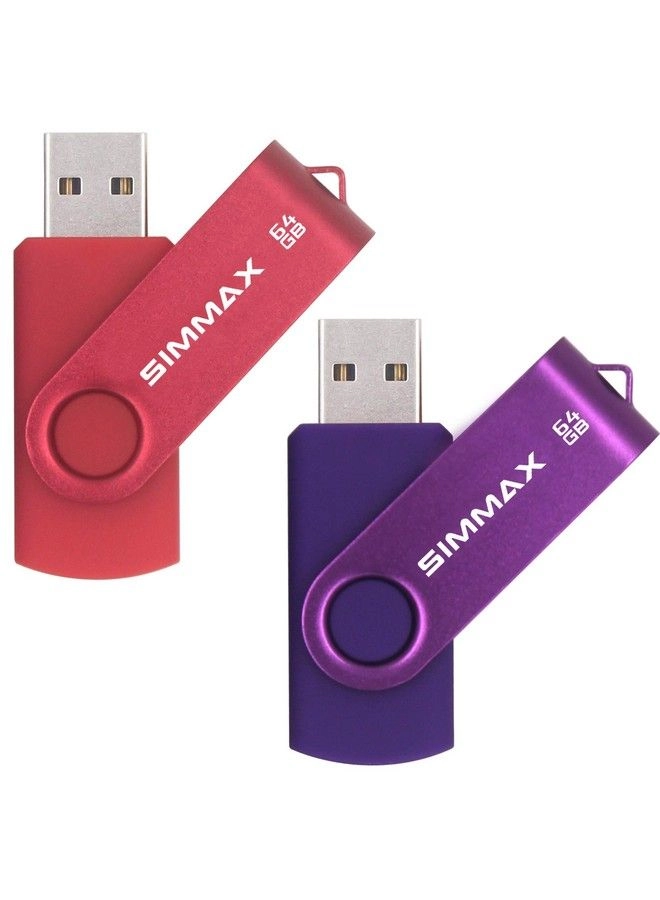 SIMMAX Usb Flash Drives - 2.0 64Gb Pack