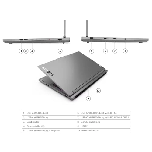 Legion 5 16IRX9 - 16'' i7-13650HX 16GB DDR5 1TB SSD